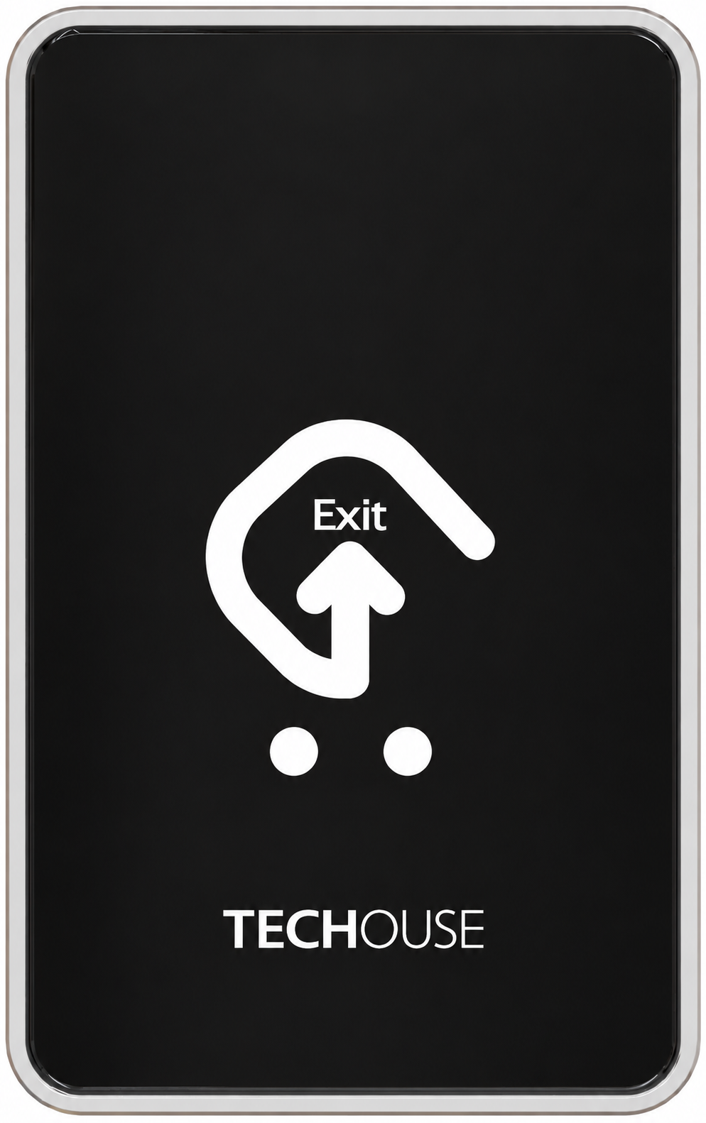 Touchless exit buttons
