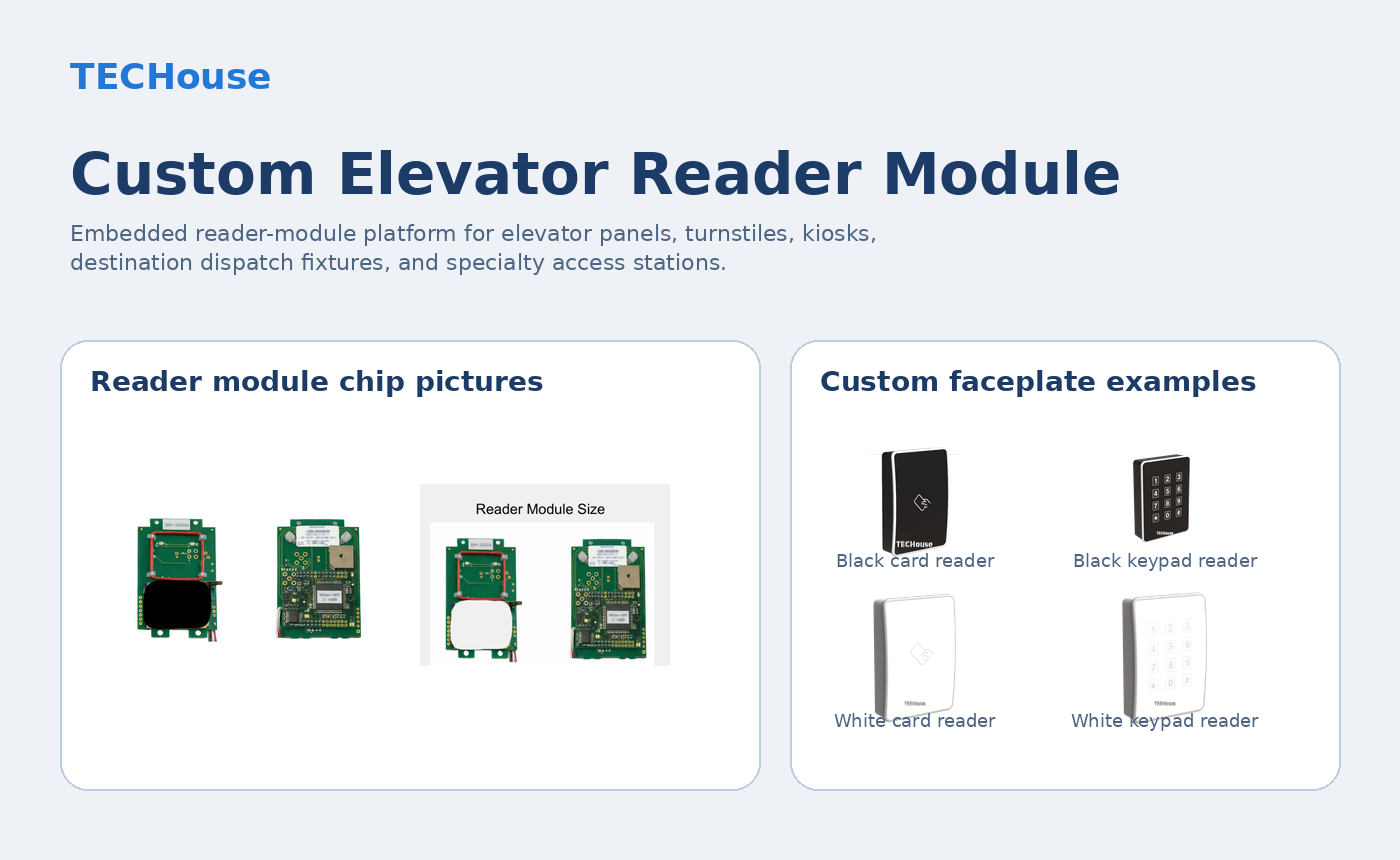 Custom Elevator Reader Module