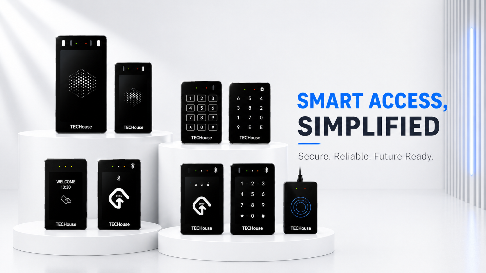 TECHouse smart access reader family hero image
